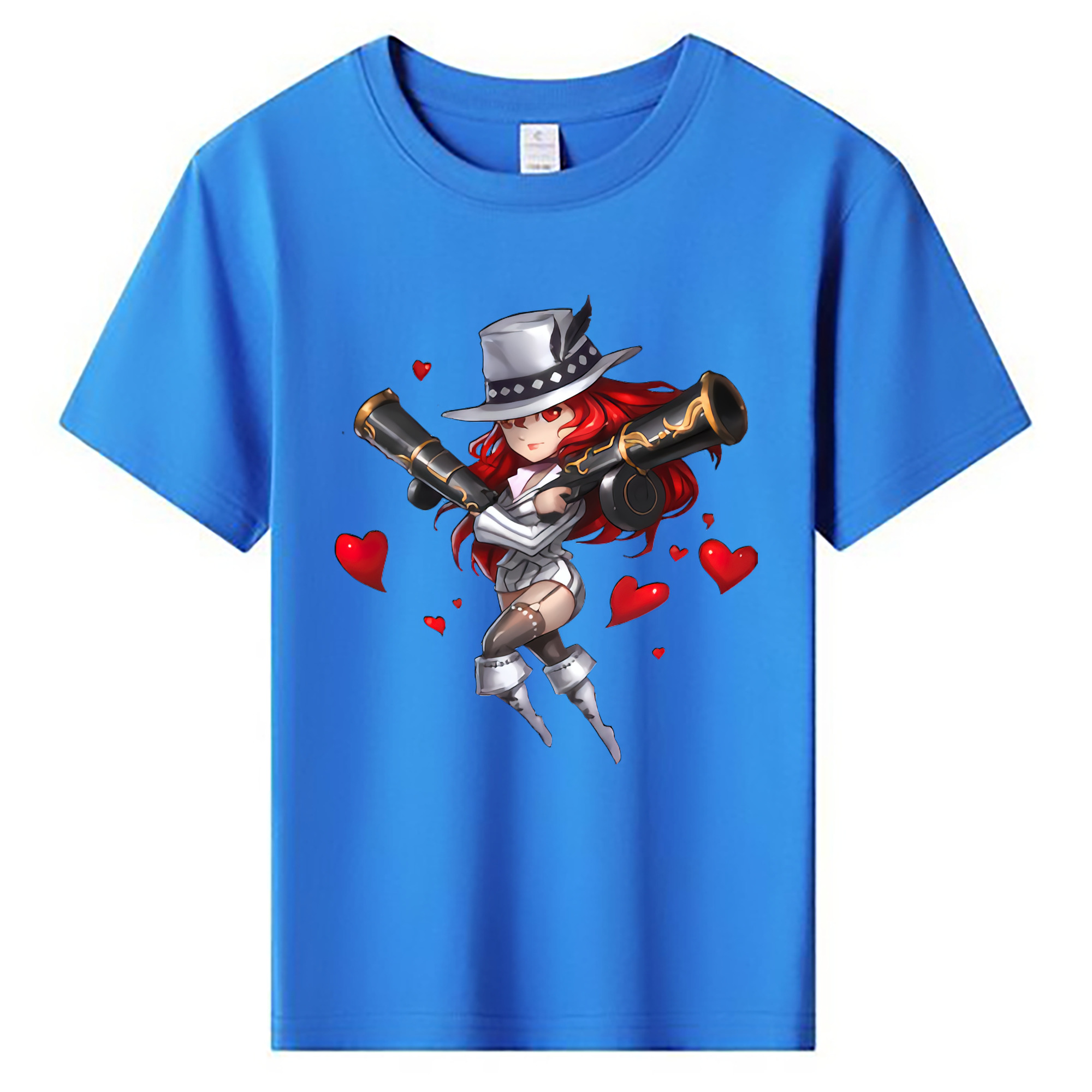 （画像用） リーグ・オブ・レジェンド League of Legends LOL 綿100％キッズTシャツ（フロントプリント）